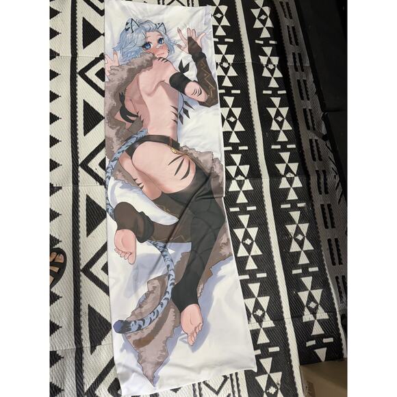 Cat Girl Eddie Body Pillowcase - Picture 1 of 2